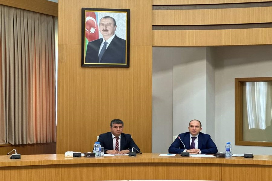 Nazirliyin Aparatının rəhbəri Fuad Musayev Zaqatala rayonunda vətəndaşları qəbul edib