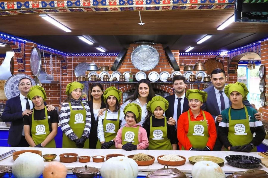 Xüsusi qayğıya ehtiyacı olan şəxslər üçün master-klas təşkil edilib