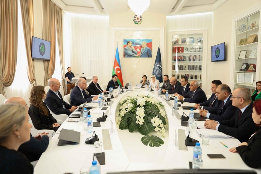 FIBAA beynəlxalq akkreditasiya qurumunun ekspertlərinin işi müzakirə edildi