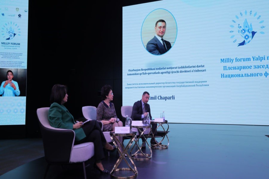 Qardaş Özbəkistanda keçirilən Milli Forumda Azərbaycan da təmsil olunub
