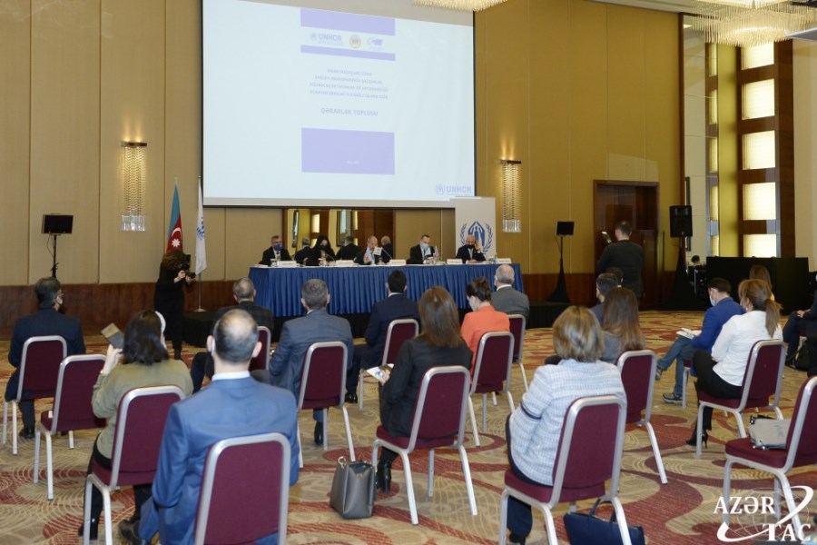 İnsan Hüquqları üzrə Avropa Məhkəməsinin qaçqınlarla bağlı işlərə dair qərarlar toplusunun təqdimatı keçirilib - VİDEO