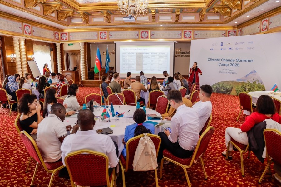 Şamaxıda COP29 Yay Düşərgəsinin ikinci günü başa çatdı - FOTOLAR