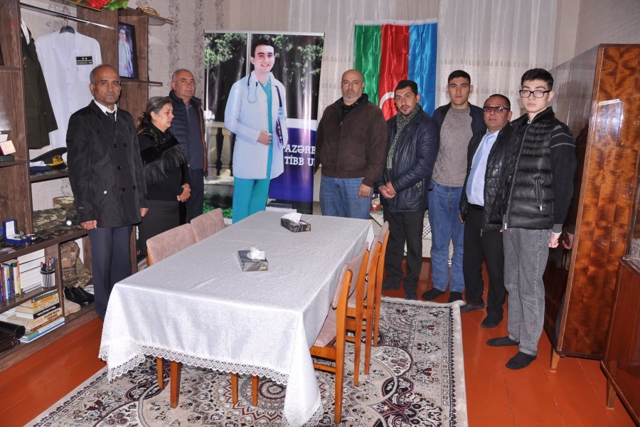 QHT şəhid ailələrini ziyarət edib