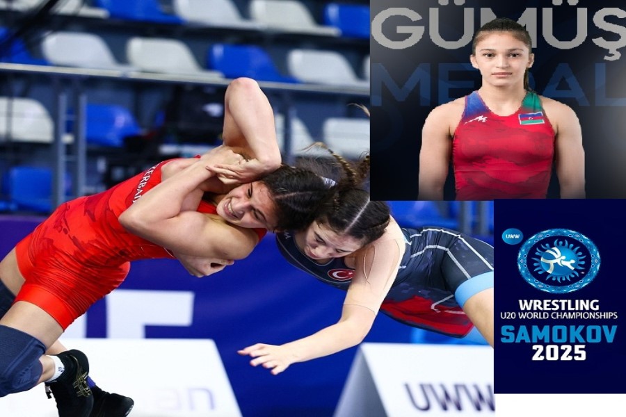 Ruzanna dünya çempionatının gümüş medalçısıdır