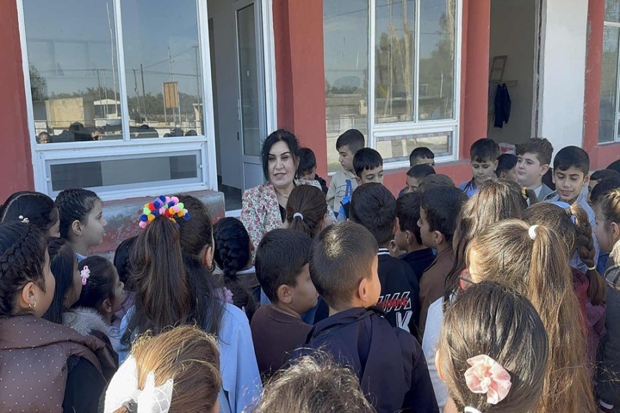 “Little Readers Big Dreamers” aksiyası Neftçalada məktəbliləri bir araya gətirdi - FOTOLAR