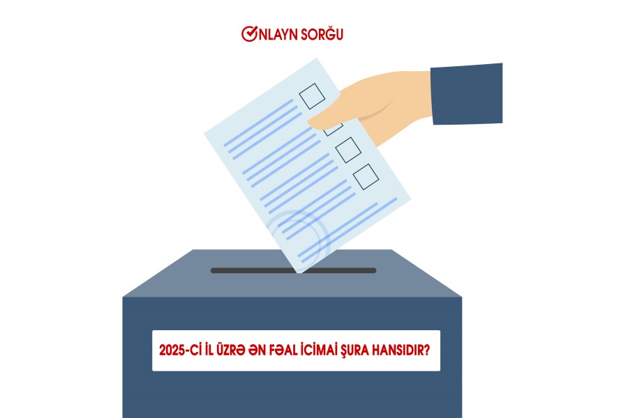 “2025-ci il üzrə ən fəal İctimai Şura hansıdır?” - Onlayn sorğu keçirilir