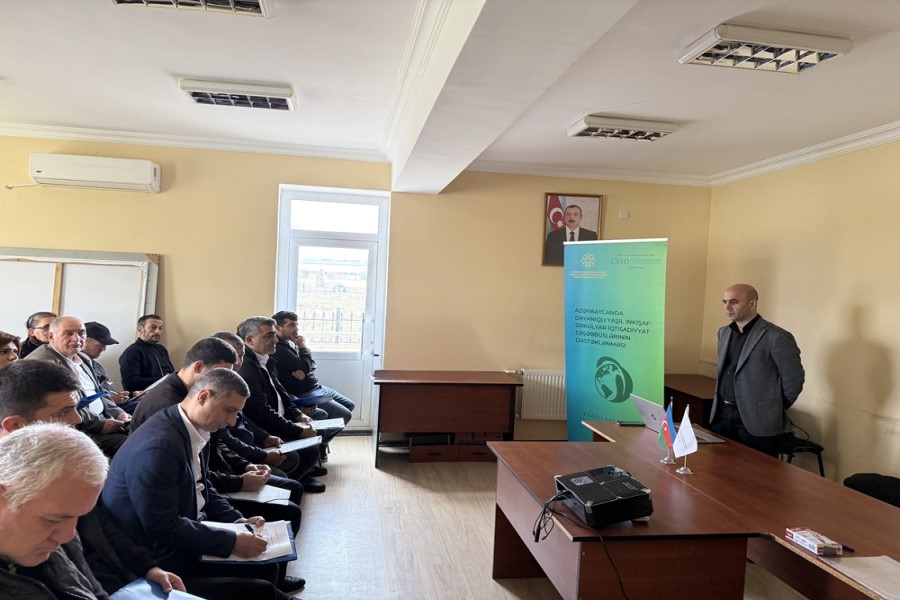 Füzulidə sahibkarlıq bacarıqlarının inkişafına həsr olunmuş növbəti təlim mərhələsi keçirilib - FOTOLAR