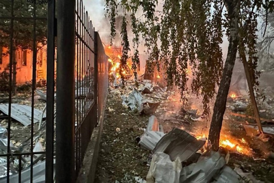 Kiyevə raket hücumu olub