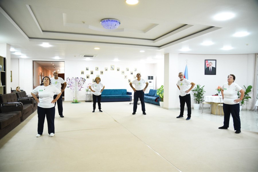 Ahıllar evinin sakinləri Bakıda keçiriləcək “Gimnastika hamı üçün” beynəlxalq turnirinə hazırlaşır