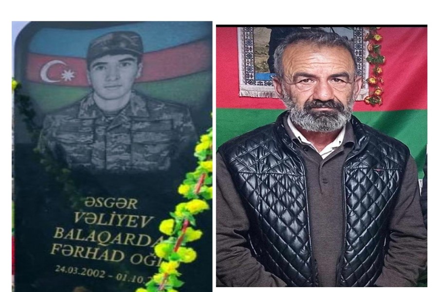 Şəhid Balaqardaş Vəliyevin atası dünyasını dəyişdi - Masallıda