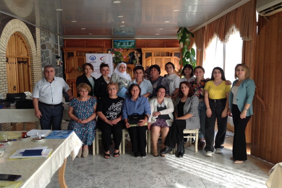 Agentliyin dəstəyi ilə qadınlar sahibkarlıq bacarıqlarını təkmilləşdirir
