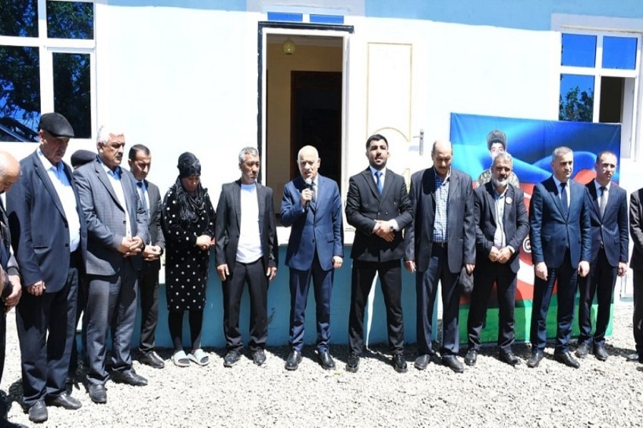 Masallıda şəhid ailəsi üçün ev tikilib