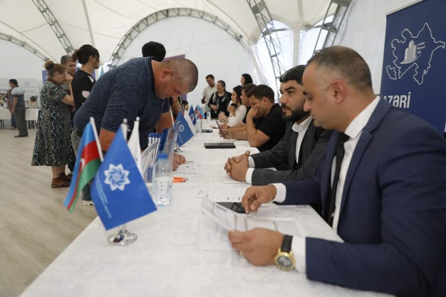 Laçında növbəti əmək yarmarkası təşkil olunub