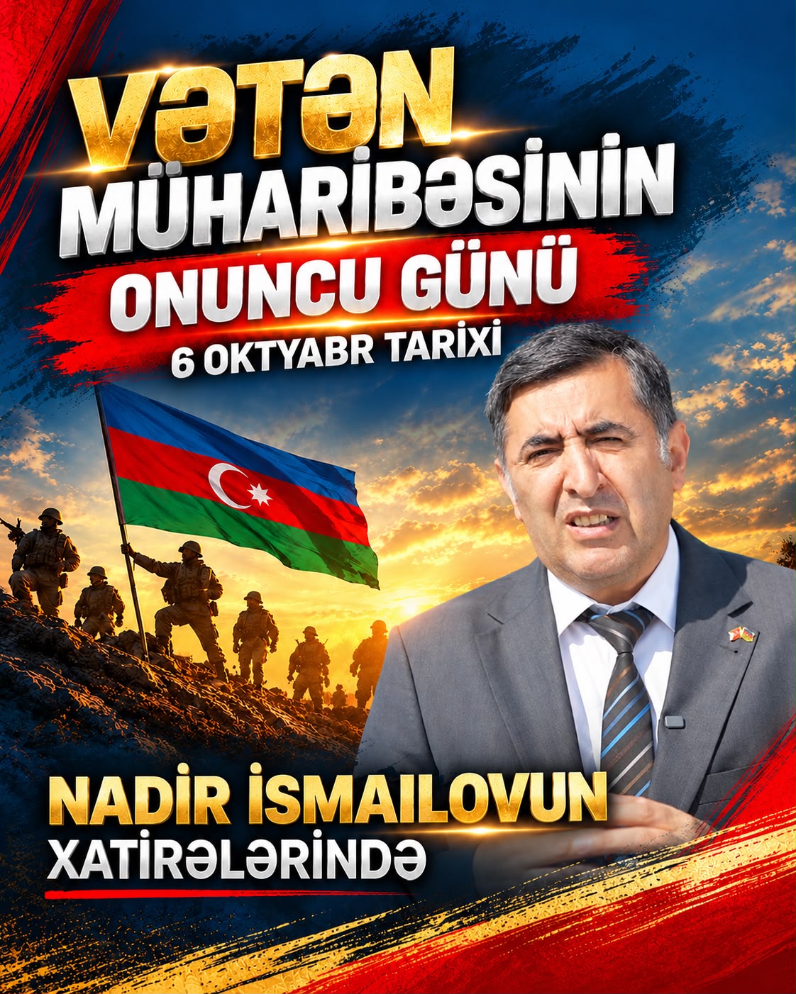 Vətən müharibəsinin onuncu günü - 6 oktyabr tarixi Nadir İsmayılovun xatirələrində