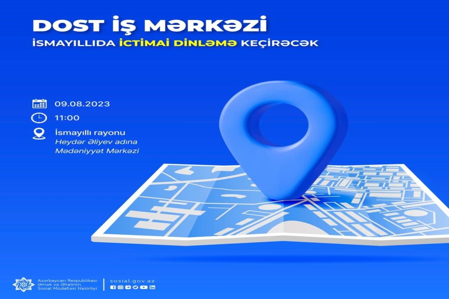 DOST İş Mərkəzi İsmayıllıda ictimai dinləmə keçirəcək