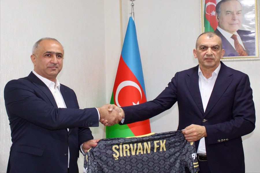 Şirvan Futbol Klubunun rəhbərliyi və kollektivi ilə görüş - FOTOLAR
