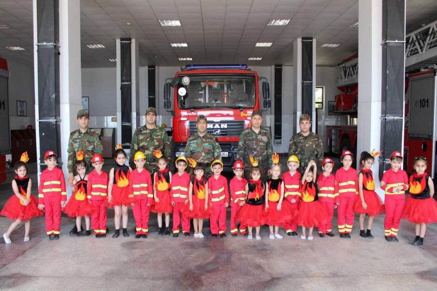 FHN-in Dövlət Yanğından Mühafizə Xidməti silsilə “açıq qapı günü” tədbirləri keçirib