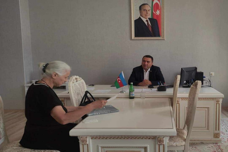 Müsfiq Məmmədli qəbul keçirdi