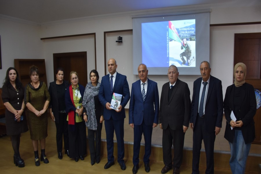 İnstitutun yeni nəşri Naxçıvan Müəllimlər İnstitutunda xüsusi maraqla qarşılanıb - FOTOLAR