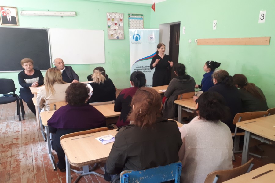 Ağcabədi rayonunda “Gender bərabərliyi və Qadın hüquqları ” mövzusunda dəyirmi masa keçirildi