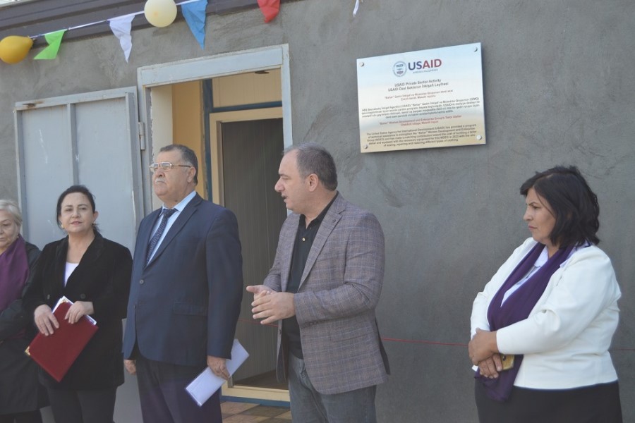 “Qızyurdu” və “Bahar” Qadın İnkişaf və Müəssisə Qruplarına məxsus dərzi sexlərinin açılışı olub - FOTOLAR
