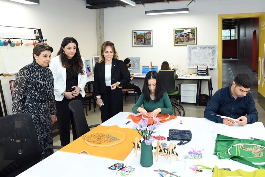 Meksikanın Azərbaycandakı səfiri DOST İnklüziv İnkişaf və Yaradıcılıq Mərkəzində olub