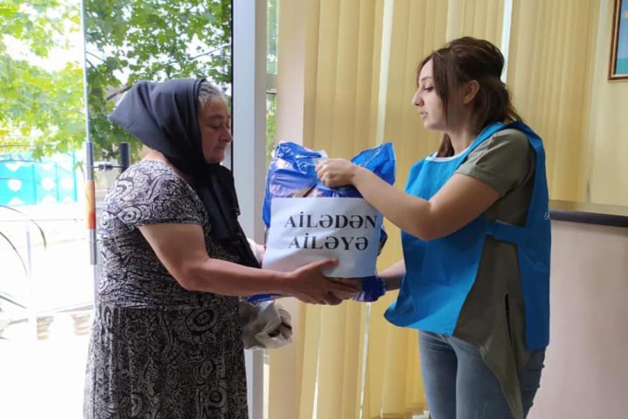 Ailə, Qadın və Uşaq Problemləri üzrə Dövlət Komitəsi həssas təbəqədən olan ailələrə yardımını davam etdirir