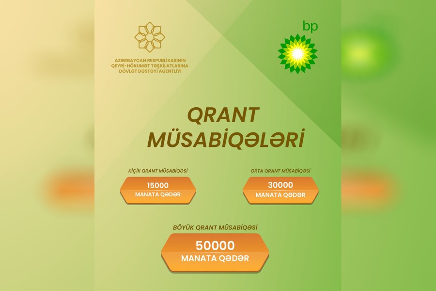 QHT Agentliyi və BP birgə qrant müsabiqələrini elan edir