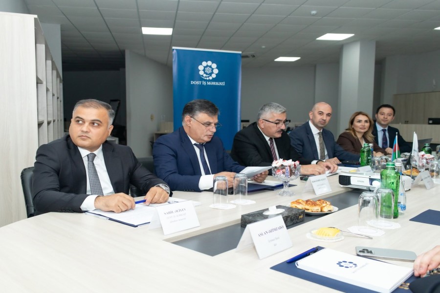 DOST İş Mərkəzində Nazirlik yanında İctimai şura ilə görüş keçirilib - FOTOLAR