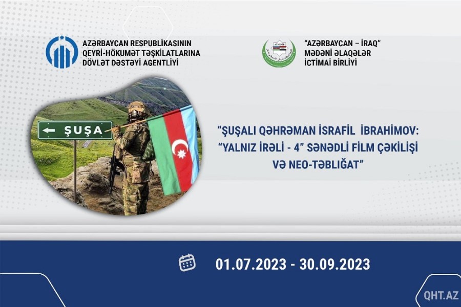 Şuşalı qəhrəman İsrafil İbrahimov haqqında sənədli film çəkilir