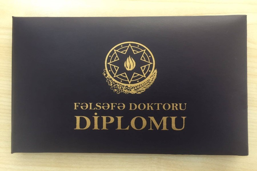 QHT sədri fəlsəfə doktoru elmi dərəcəsi aldı - FOTO