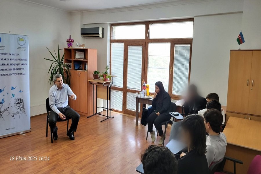“Uşaqların əmək hüquqlarının tənzimlənməsi” mövzusunda növbəti qrup müzakirəsi keçirilib