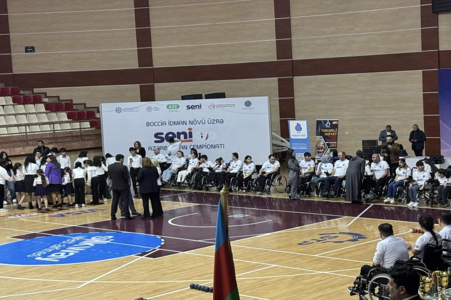 Boccia idman növü üzrə Azərbaycan çempionatının final mərhələsi keçirilib