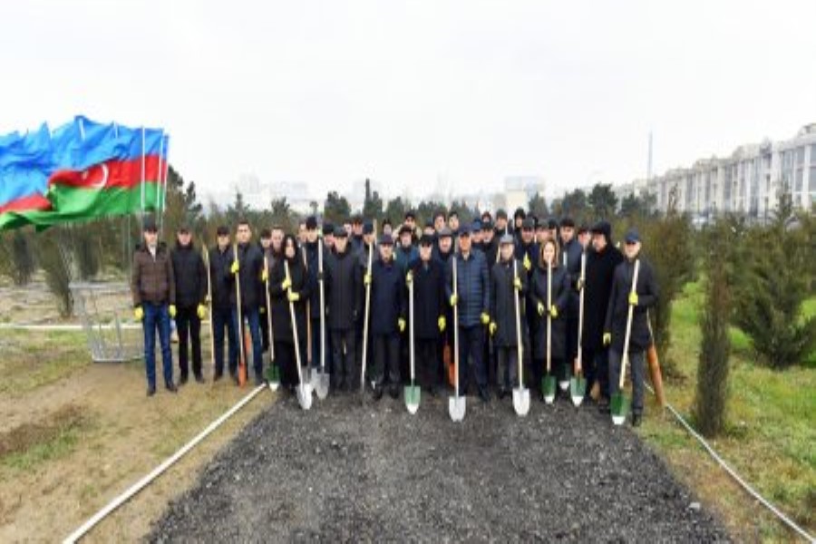 Ədliyyə Nazirliyi Heydər Əliyevin 100 illiyinə həsr olunan ağacəkmə aksiyası keçirib