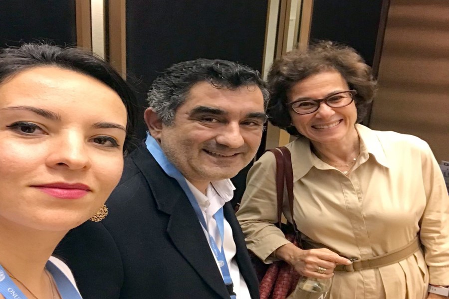 Azərbaycanlı QHT sədri Alı Kommisarın müavini ilə görüşüb - FOTO