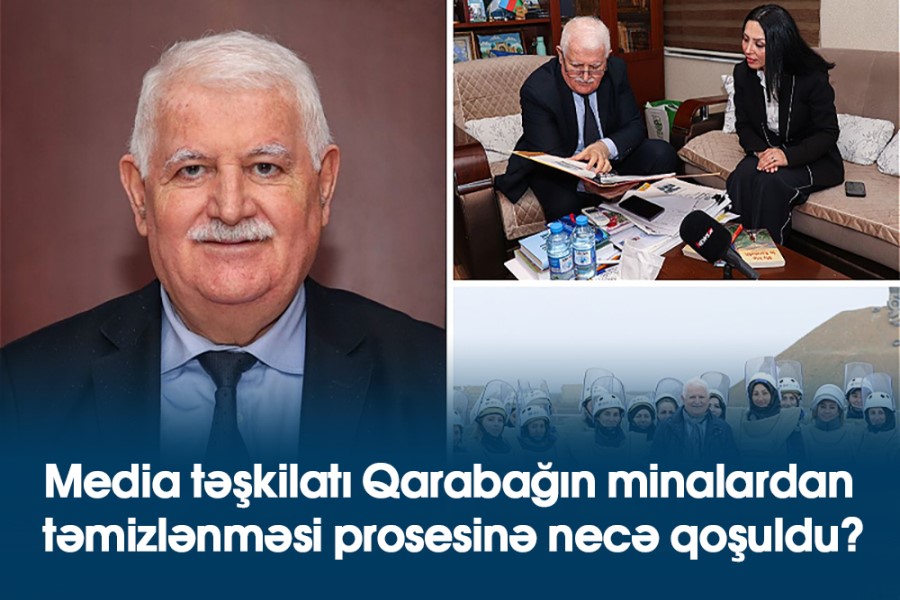 Media təşkilatı Qarabağın minalardan təmizlənməsi prosesinə necə qoşuldu?