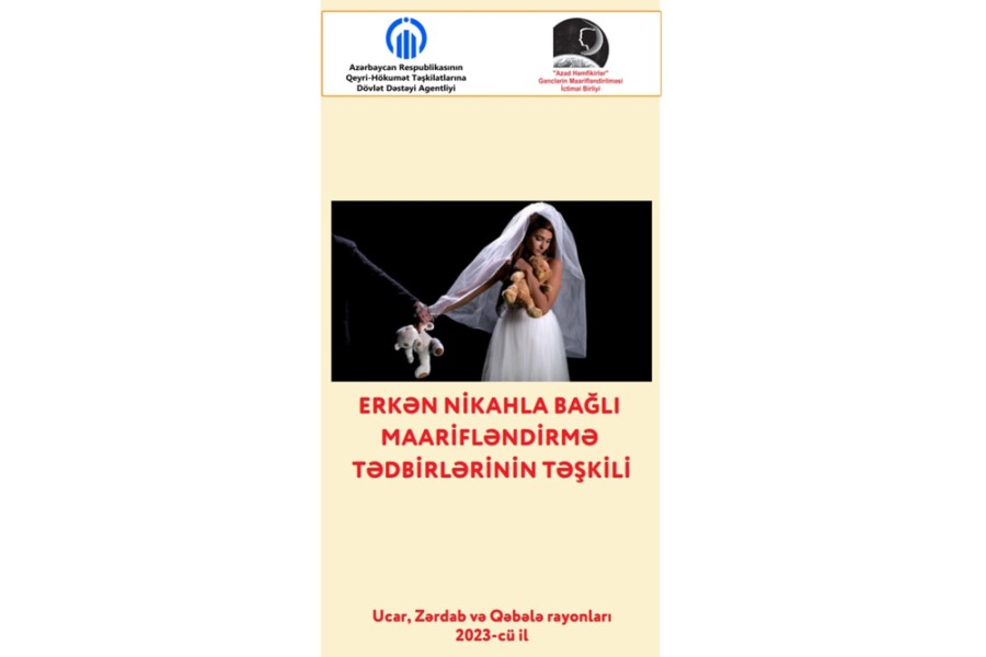 Gənclər arasında maarifləndirici təlimlər keçiriləcək