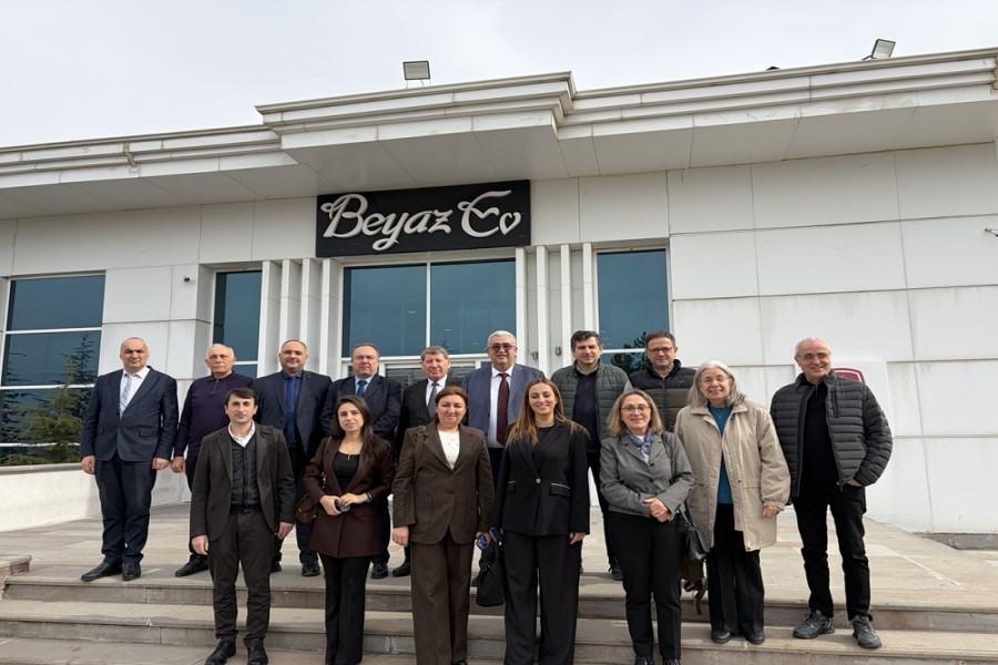 UNEC dosentləri Hacettepe Universitetində elmi əməkdaşlıq imkanlarını müzakirə ediblər - FOTOLAR