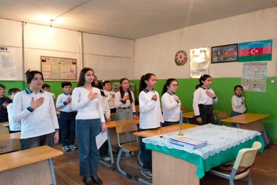 “Suverenliyimizin izi ilə” adlı tədbir keçirilib - FOTOLAR