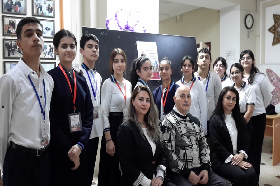 “Heydər Əliyev və mənim gözəl paytaxtım" layihəsinin icrasına start verilib - FOTOLAR