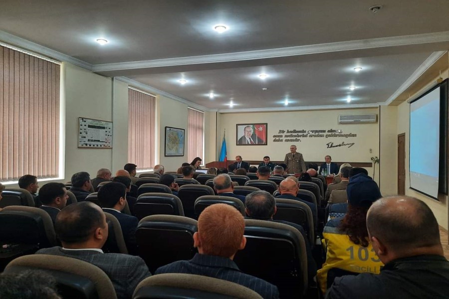 Sumqayıtda su hövzələrində təhlükəsizliyin təmin edilməsi məsələləri müzakirə olunub