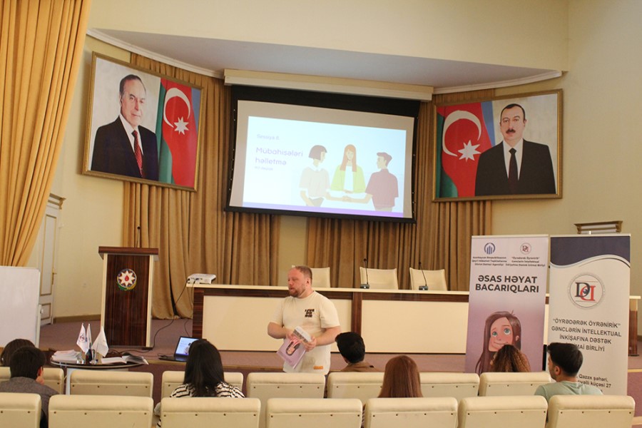 Basic Life Skills layihəsi çərçivəsində dördüncü təlim təşkil olunub - FOTO