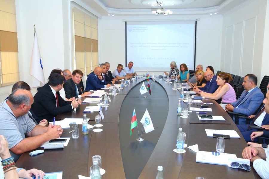“Korrupsiyaya qarşı mübarizənin gücləndirilməsinə dair 2022-2026-cı illər üçün Milli Fəaliyyət Planı” ilə bağlı ictimai müzakirə keçirilib - FOTO