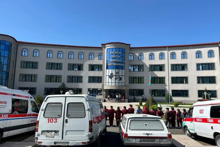 FHN-in Şimal-qərb Regional Mərkəzi nümunəvi obyekt mülki müdafiə məşqi keçirib
