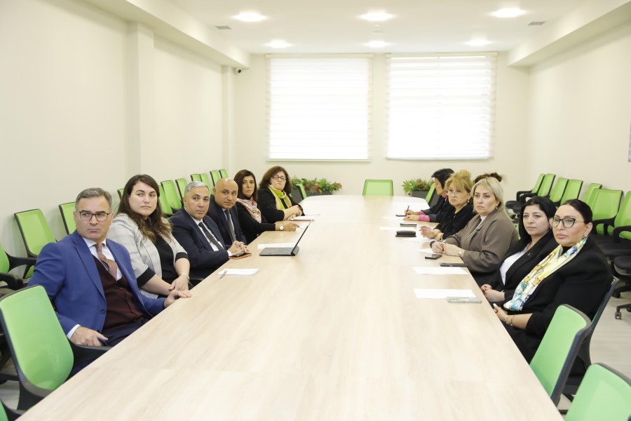 QHT nümayəndələri üçün Qarabağ Peşə Hazırlığı Mərkəzinə infotur təşkil edilib - FOTOLAR