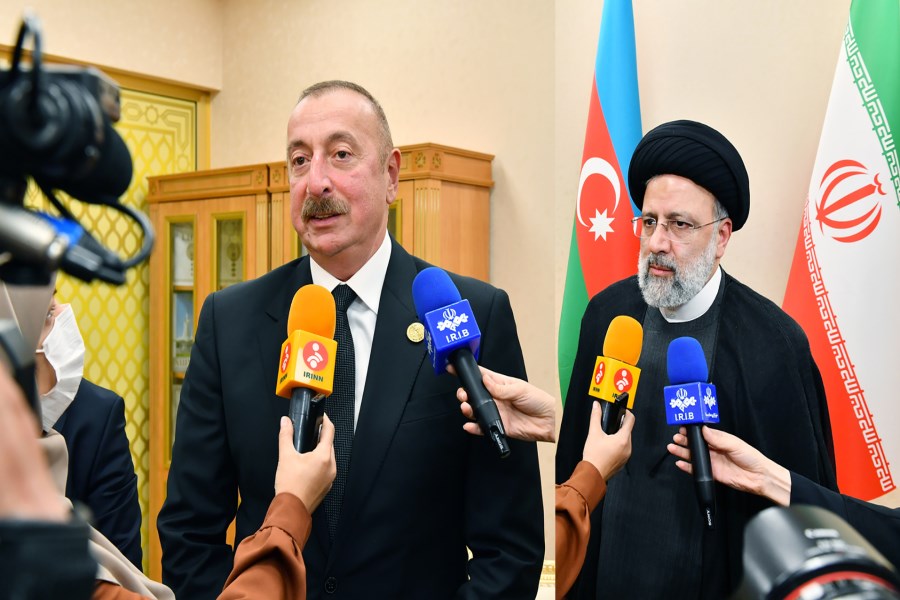 Azərbaycan və İran Prezidentləri İran mediasına müsahibə verdilər - VİDEO
