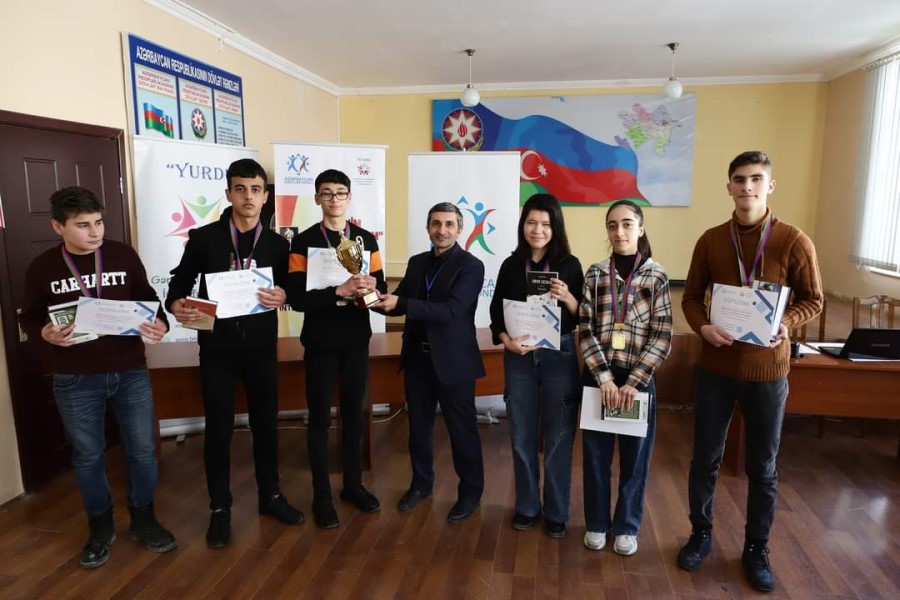 “Mənim Azərbaycanım” intellekt marafonu bu dəfə Şabranda təşkil olunub - FOTO
