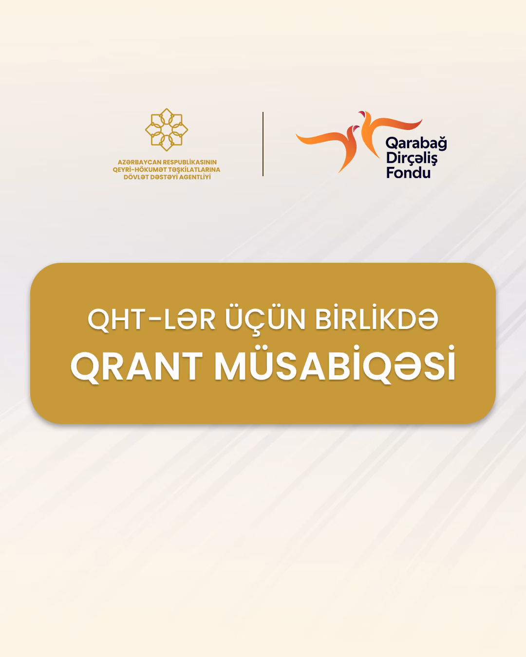 QHT-lər üçün növbəti qrant müsabiqəsi elan edilir