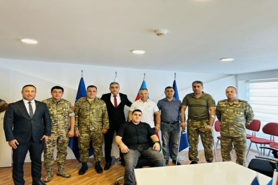 “DAYAQ” təşkilatının baş ofisində vətən müharibəsi qaziləri ilə görüş keçirildi