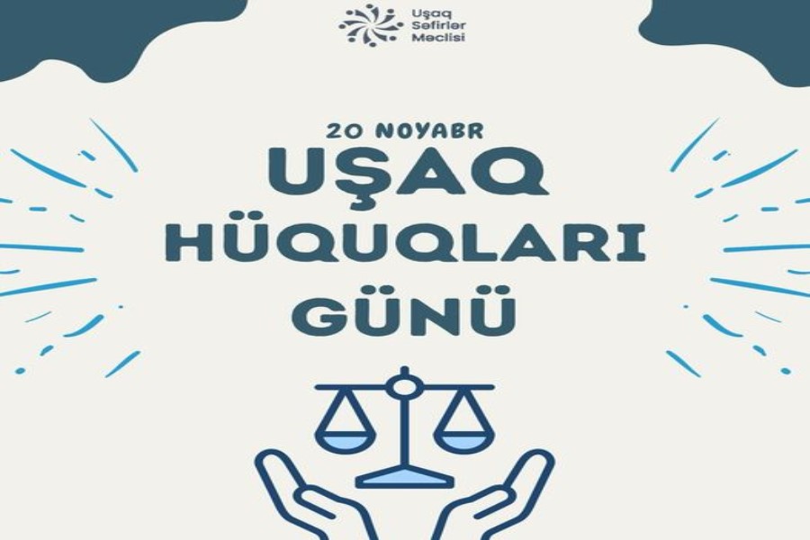 20 Noyabr - Ümumdünya Uşaq Günümüz Mübarək